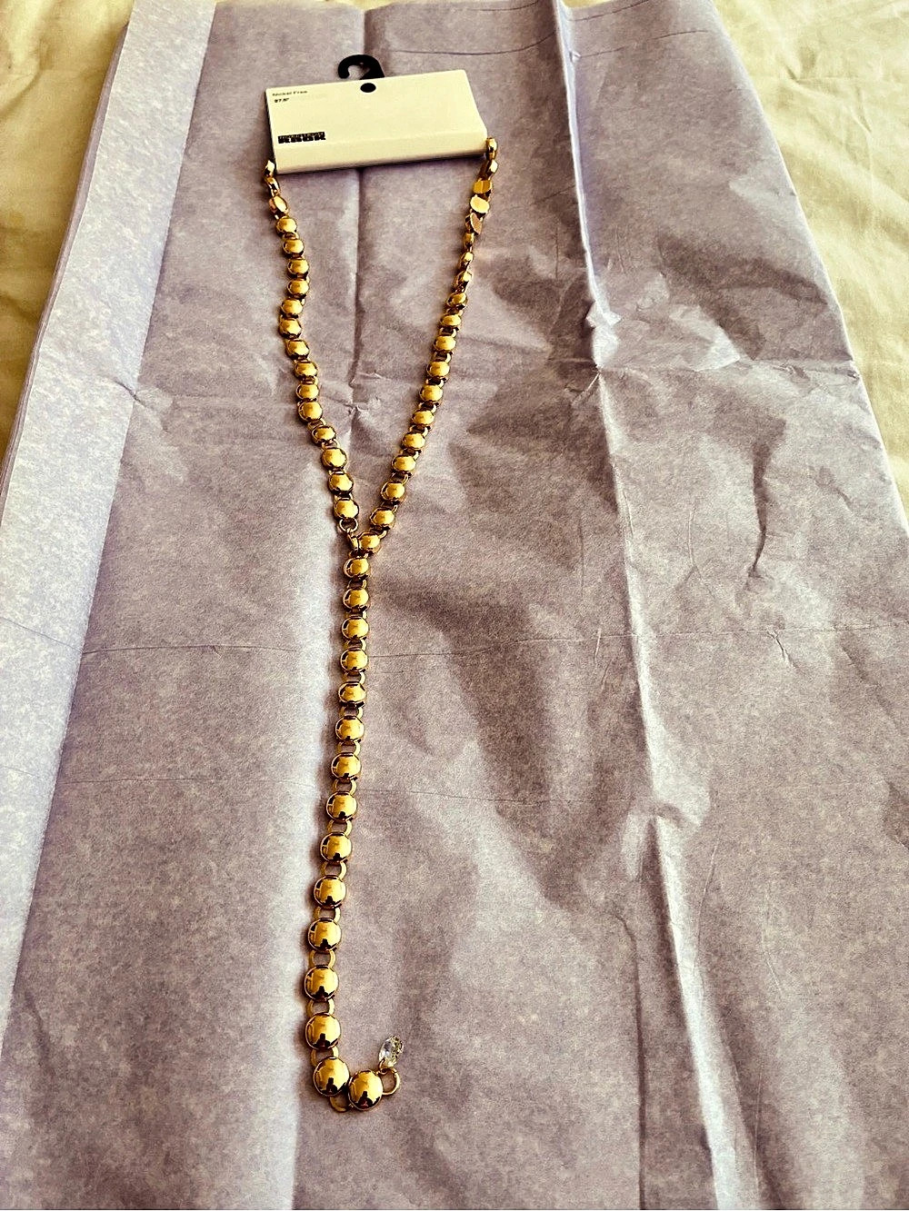 Gold-Tone Statement Necklace